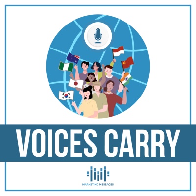 Voices Carry podcast logo